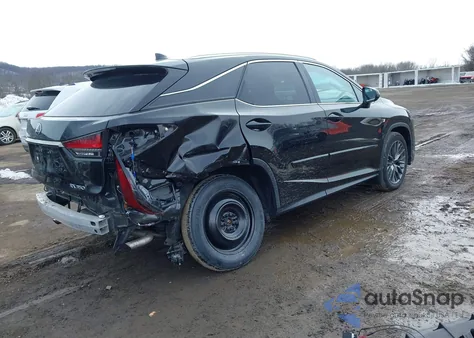 2022 Lexus Rx 350 F Sport Handling z USA, uszkodzony, nr VIN 2T2YZMDA3NC359189